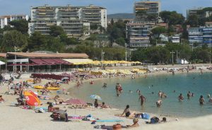 Les belles plages dans les environs de Toulon
