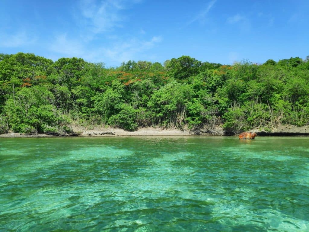 la baignoire de Joséphine en martinique