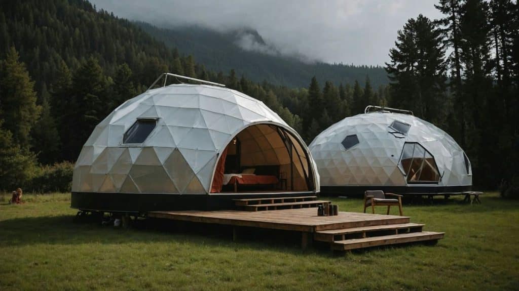 logement insolite dans une bulle